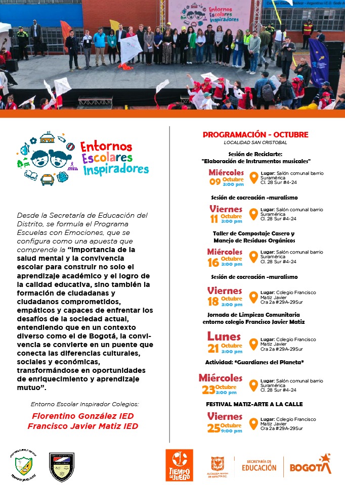 Entornos escolares inspiradores