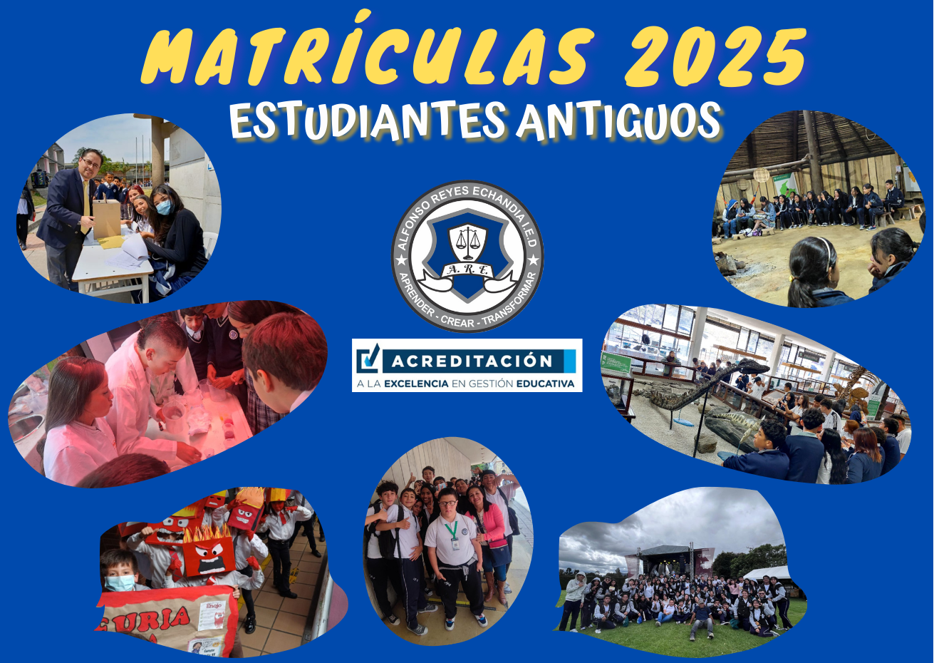 matriculas Estudiantes antiguos 2025