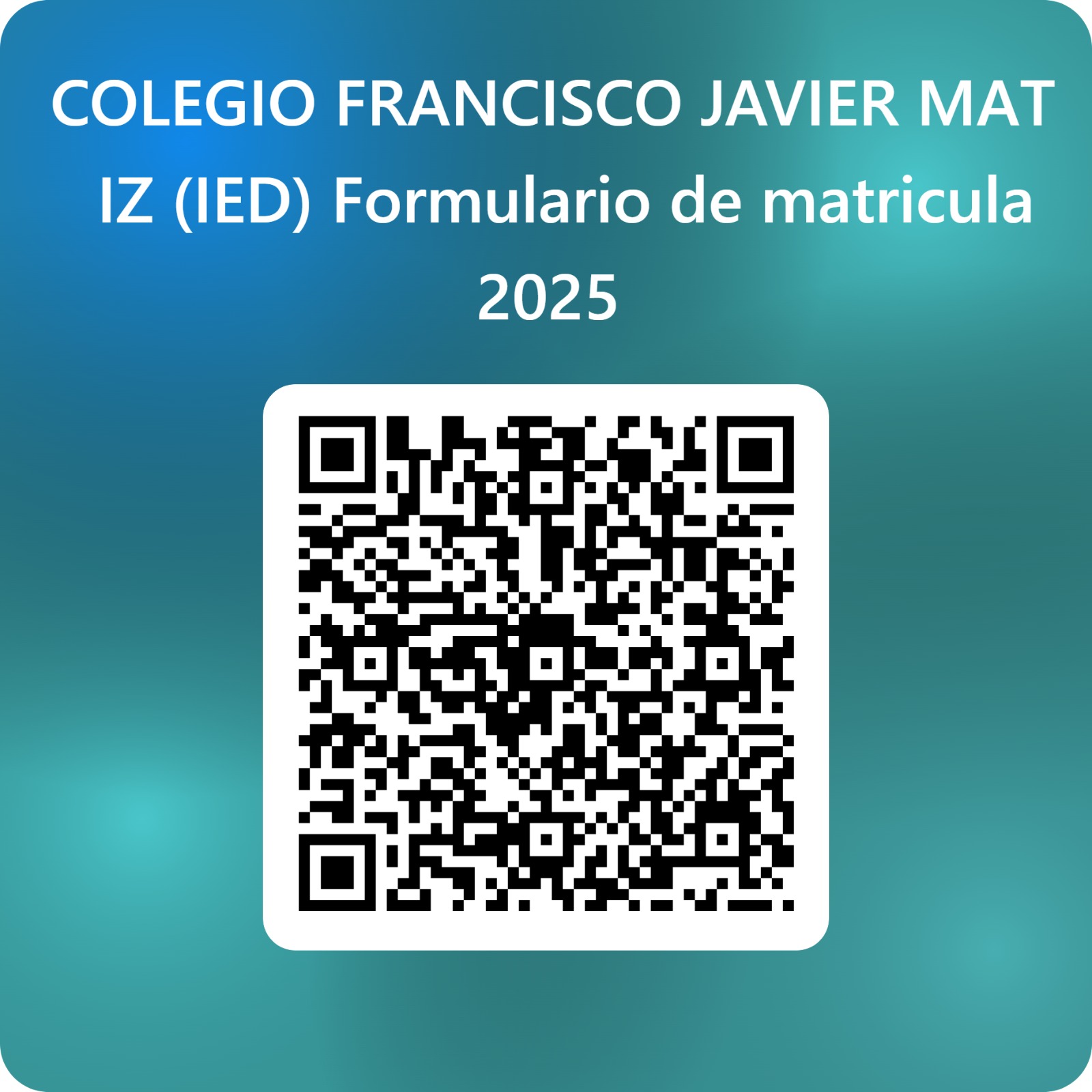 Matricula para Estudiantes Antiguos 2025