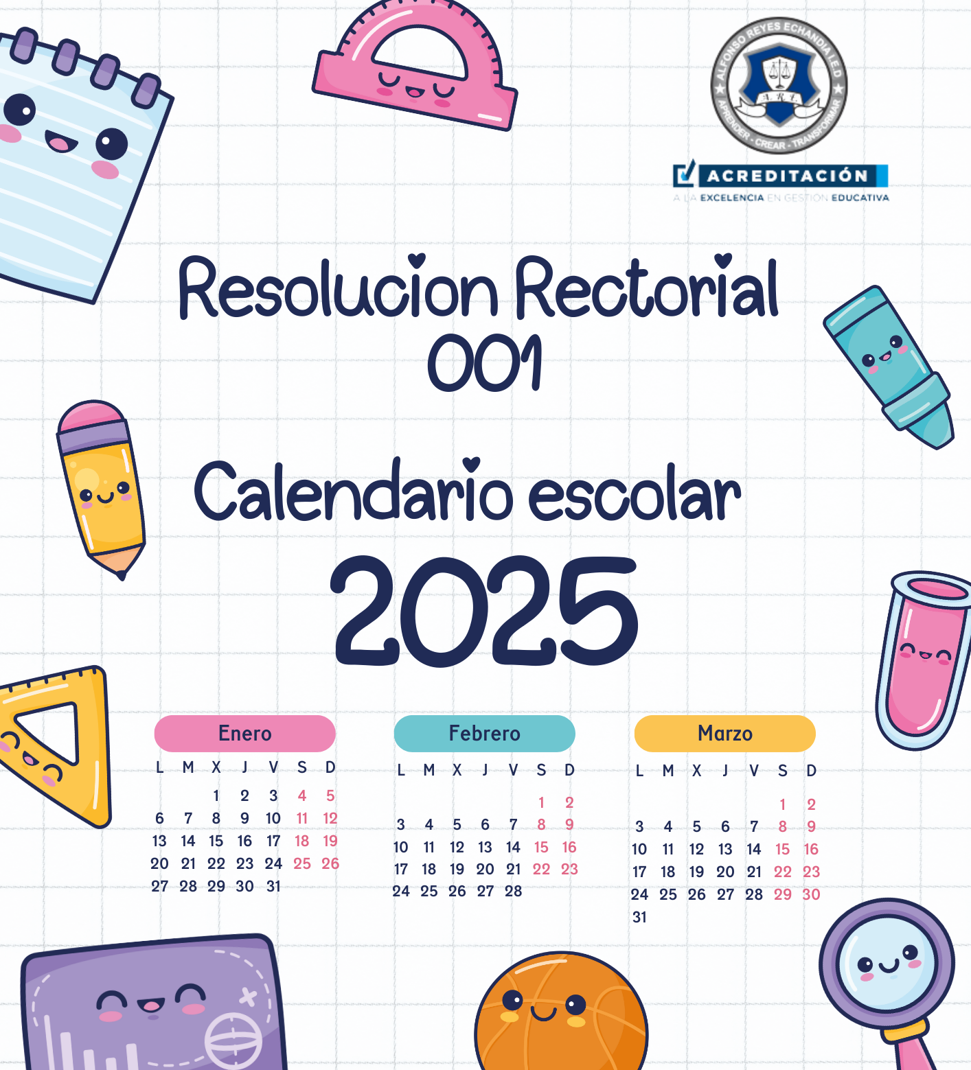 RESOLUCION RECTORAL 001