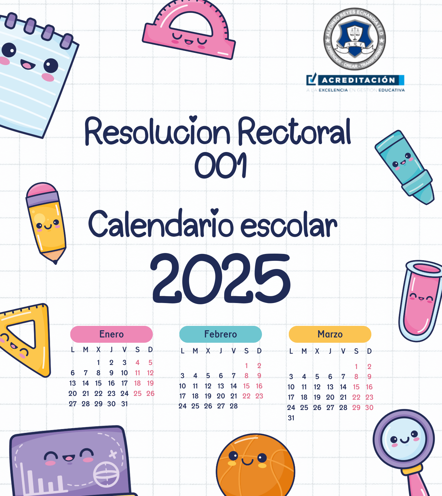 RESOLUCION RECTORAL 001