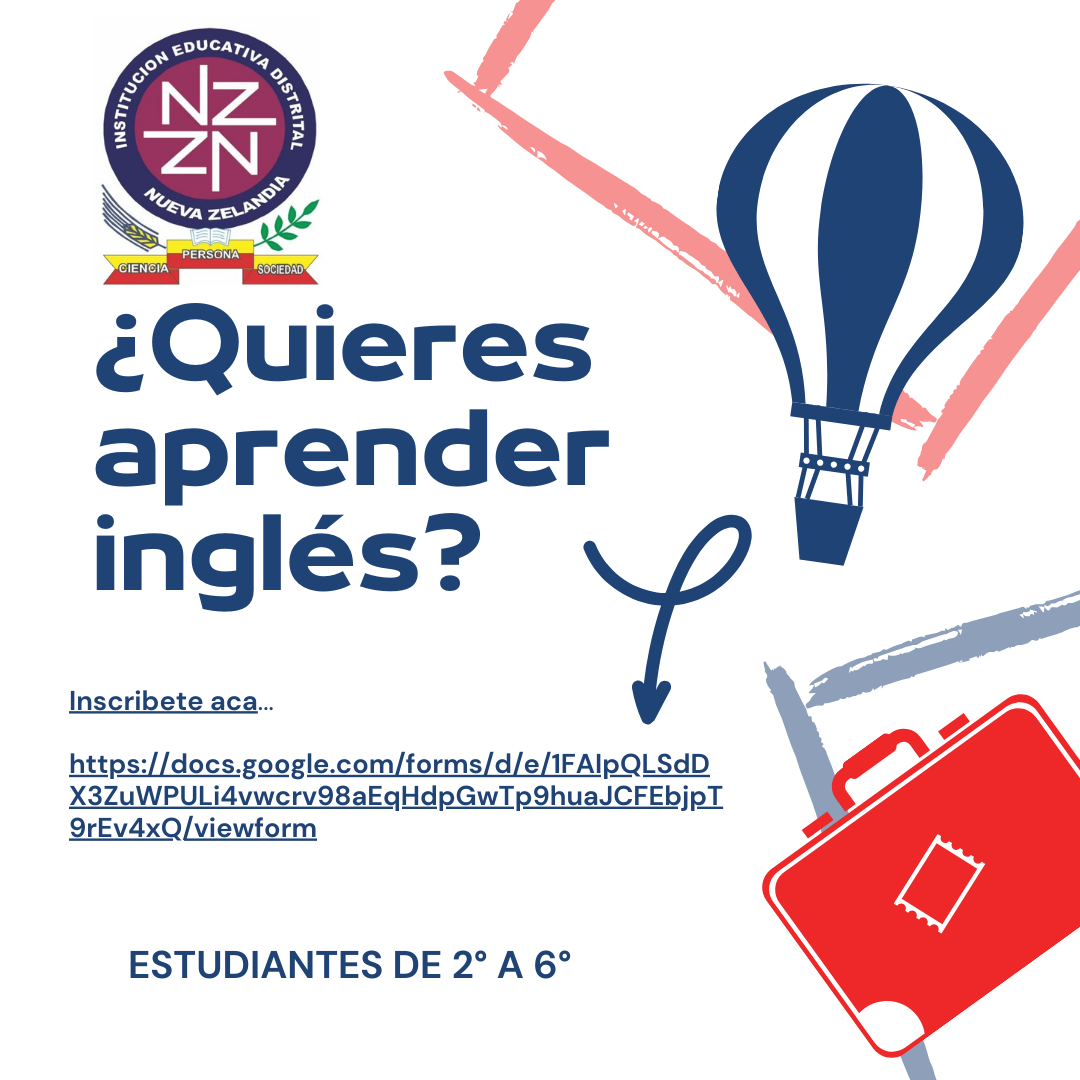 Curso de Ingles Nueva Zelandia I.E.D.