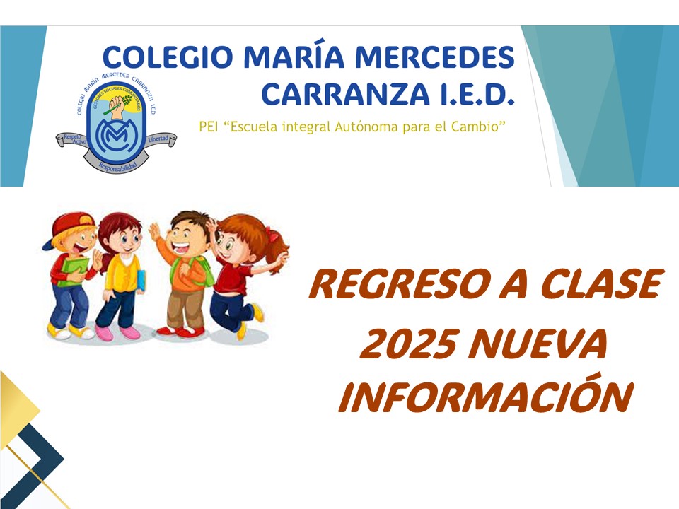 NUEVO HORARIO DE REGRESO A CLASES PARA ESTUDIANTES 2025