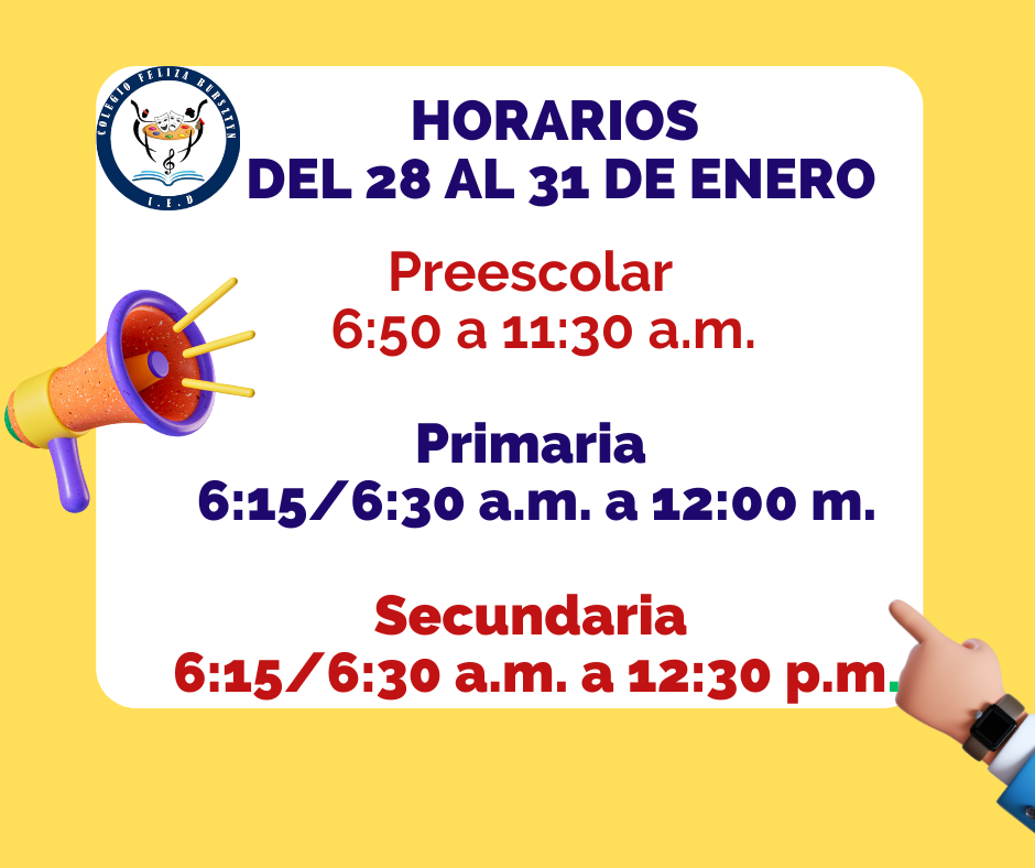 TIEMPO DE PERMANENCIA DEL 28 AL 31 DE ENERO.