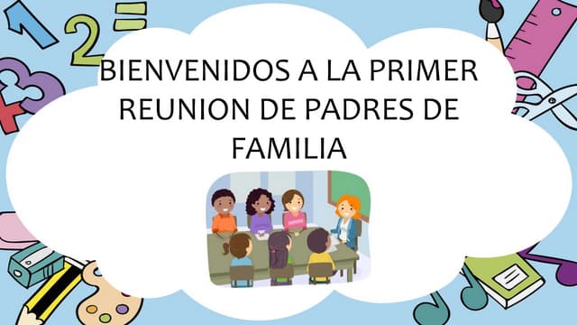 Invitación a la primera Asamblea de Padres de Familia del año escolar 2025