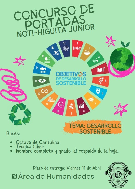 Concurso portada del periódico "Noti-Higuita Junior" Edición 18