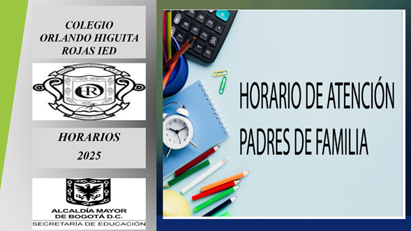 Horario Atención a Padres Año 2025