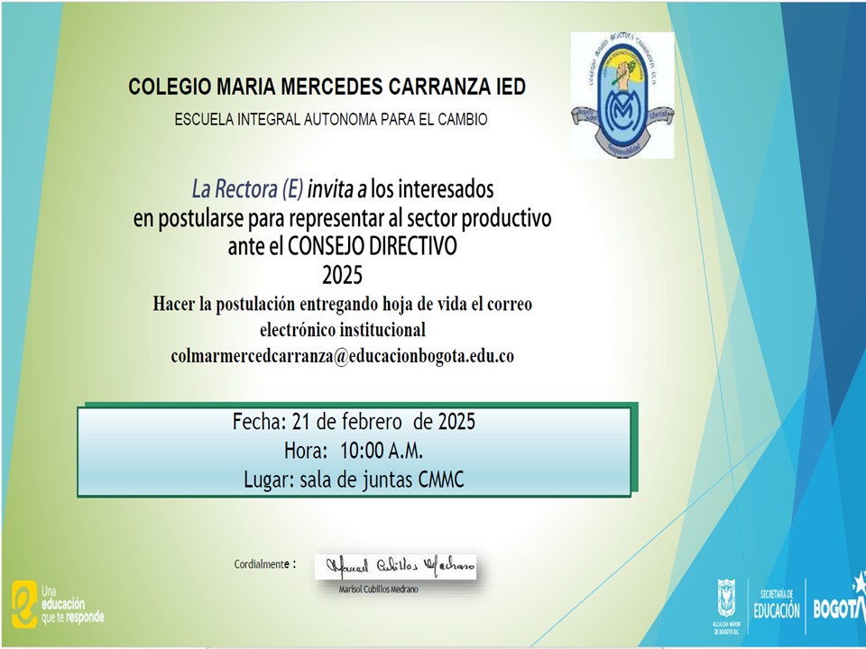 Invitación participación Sector Productivo