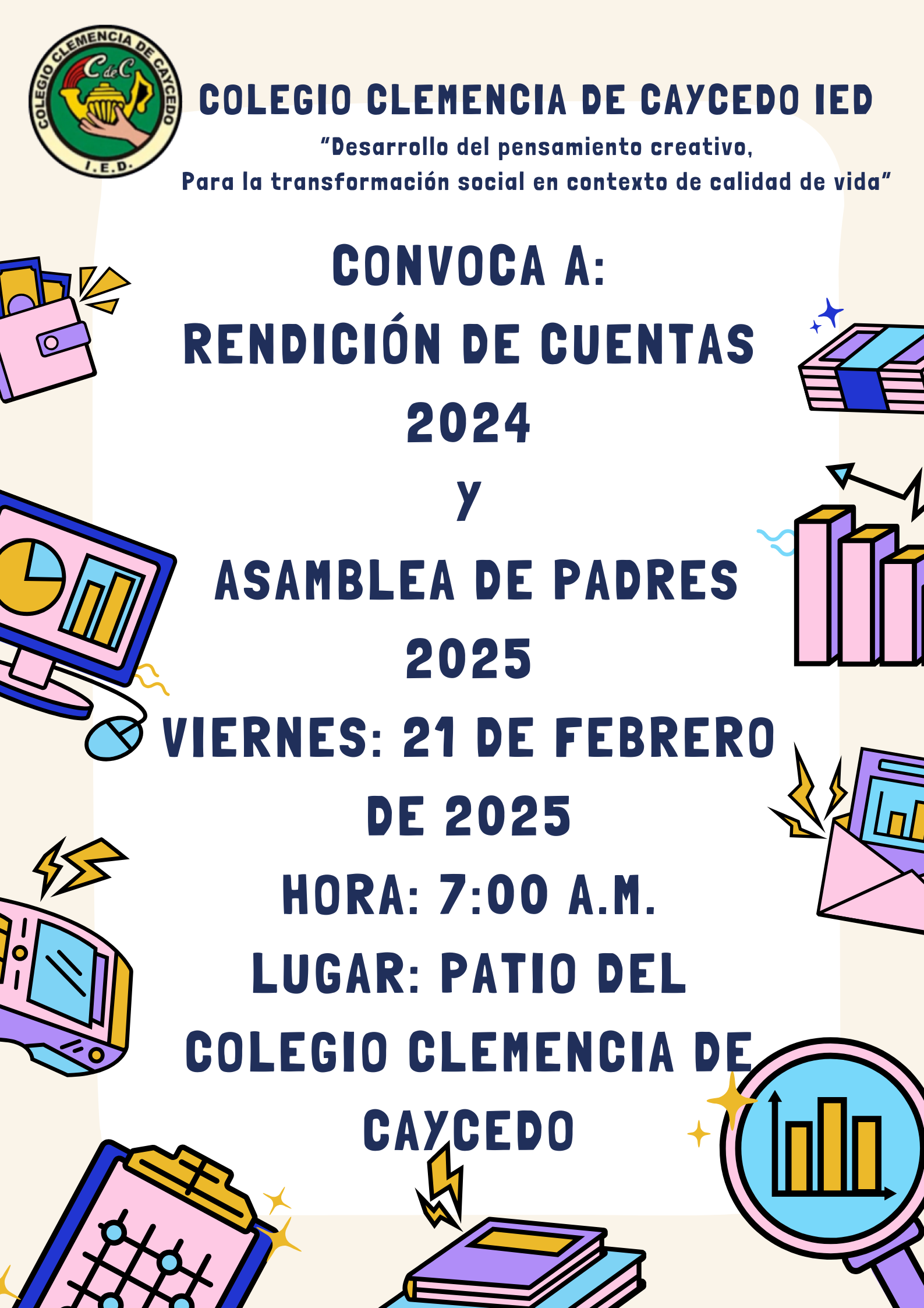 Convocatoria Rendición de cuentas 2024