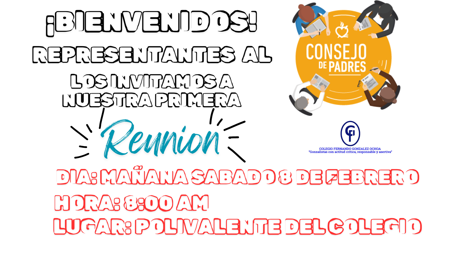 REUNIÓN  CONSEJO DE PADRES