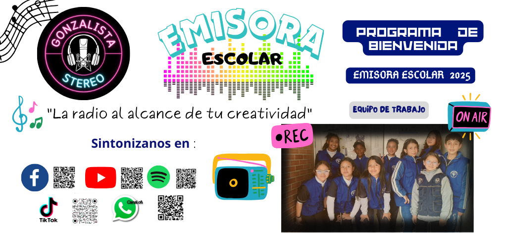 BIENVENIDA EMISORA ESCOLAR 2025
