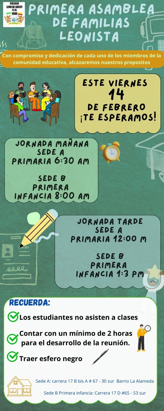 INFOGRAFIA SOBRE REUNION DE FAMILIAS 2025