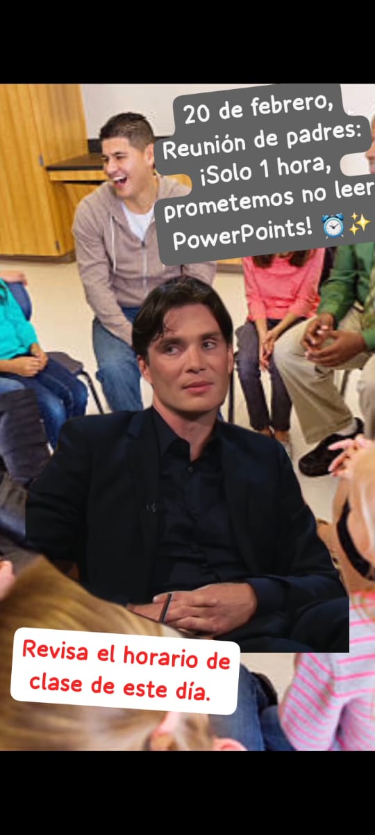 📢📢Revisa la circular y ten en cuenta los horarios de clase🗓️🗓️