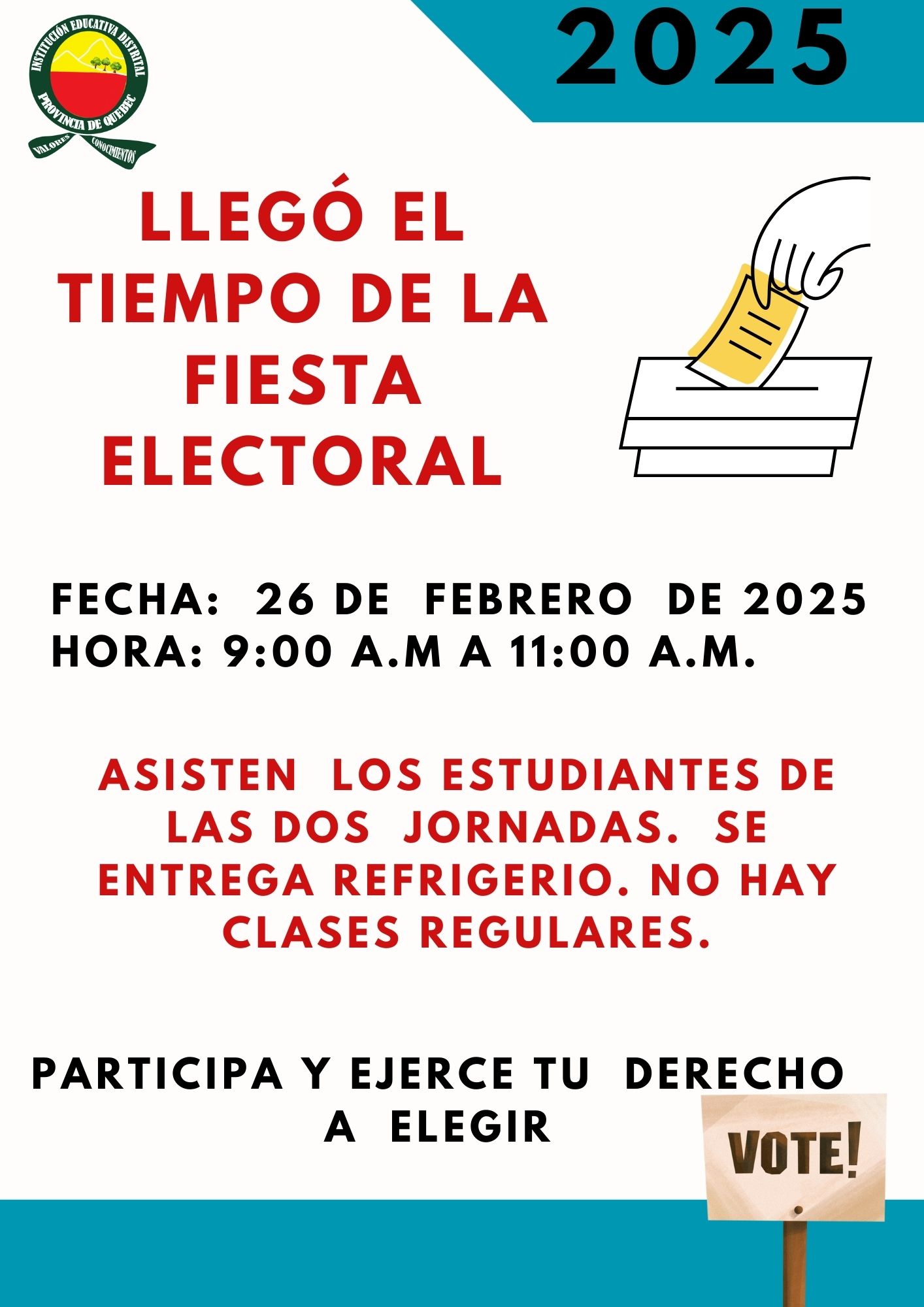 Fiesta  de la  democracia