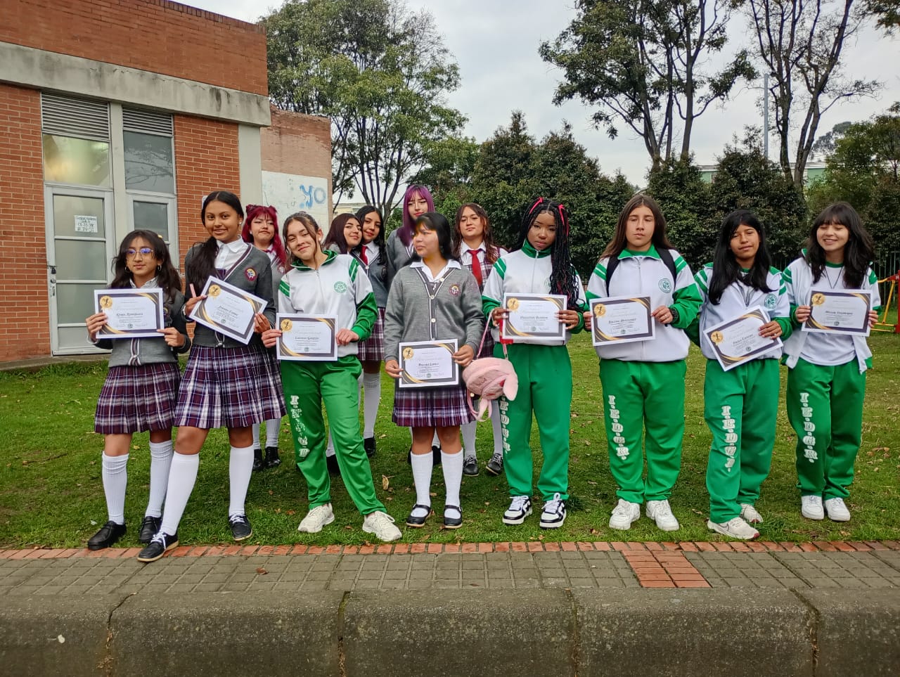 Premiación I jornada deportiva