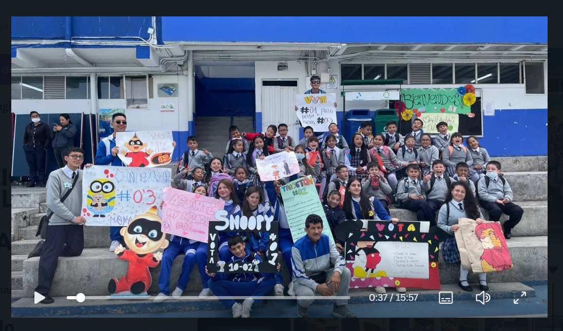 candidatos a consejo estudiantil