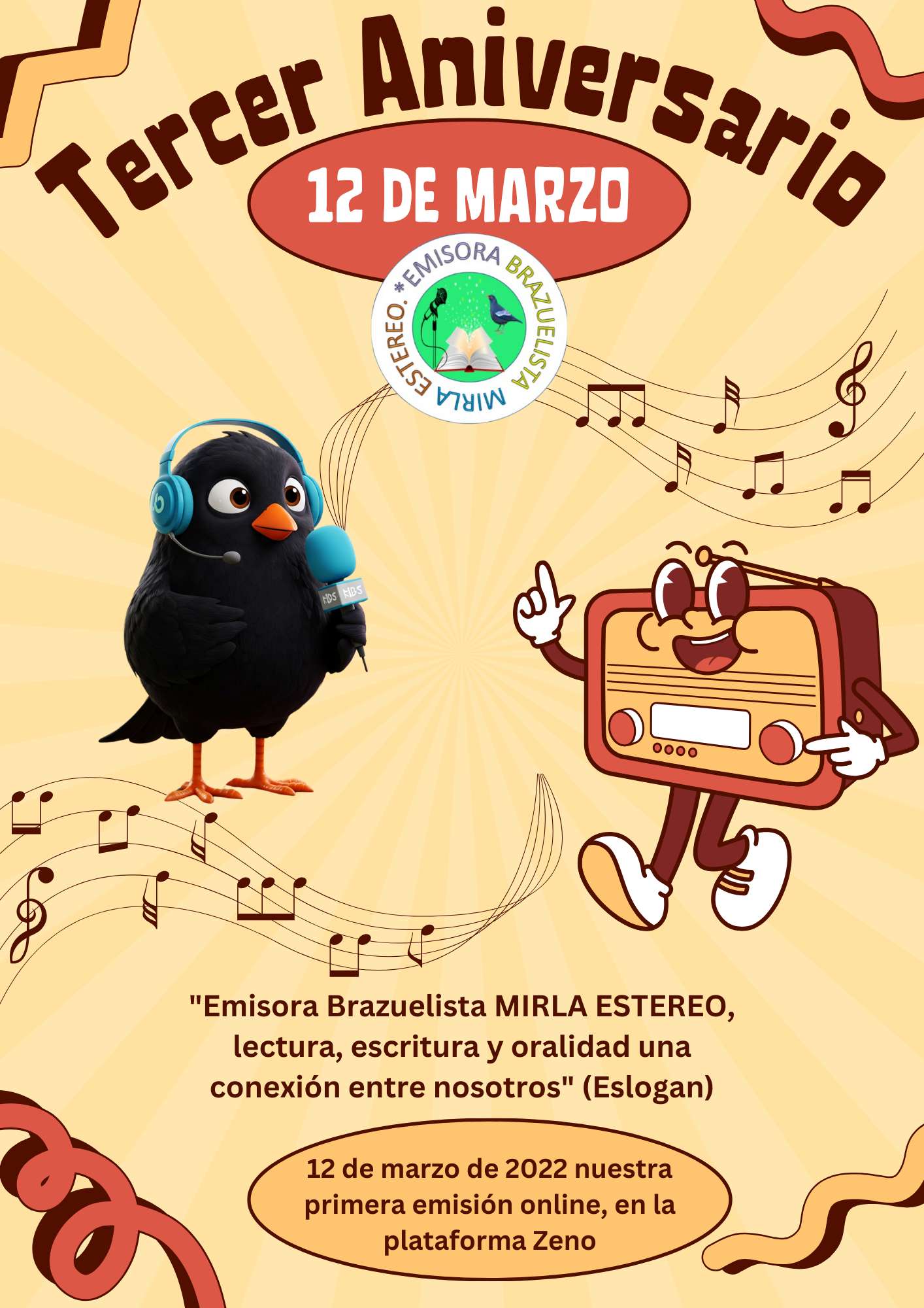 🎉📻 ¡Estamos de aniversario! 🎙️🥳