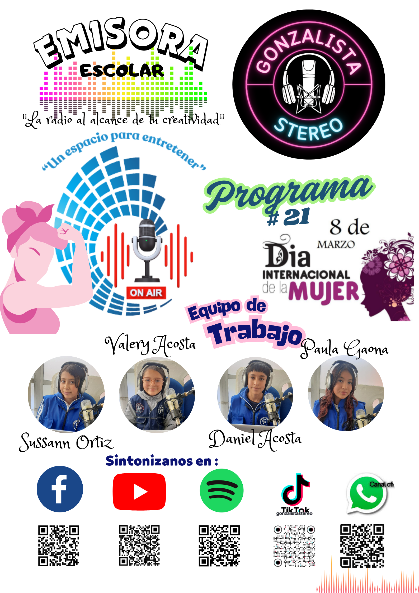 Al AIRE # 21- 8 DE MARZO- DIA INTERNACIONAL DE LA MUJER