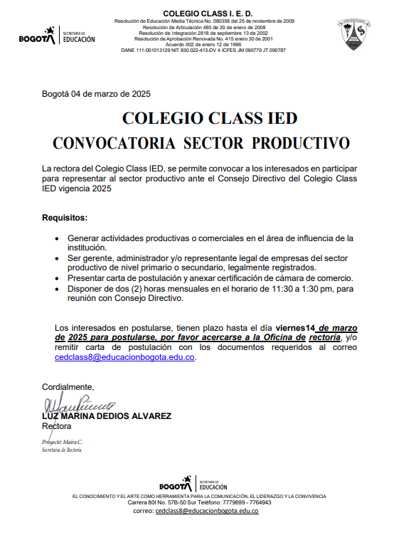 SECTOR PRODUCTIVO
