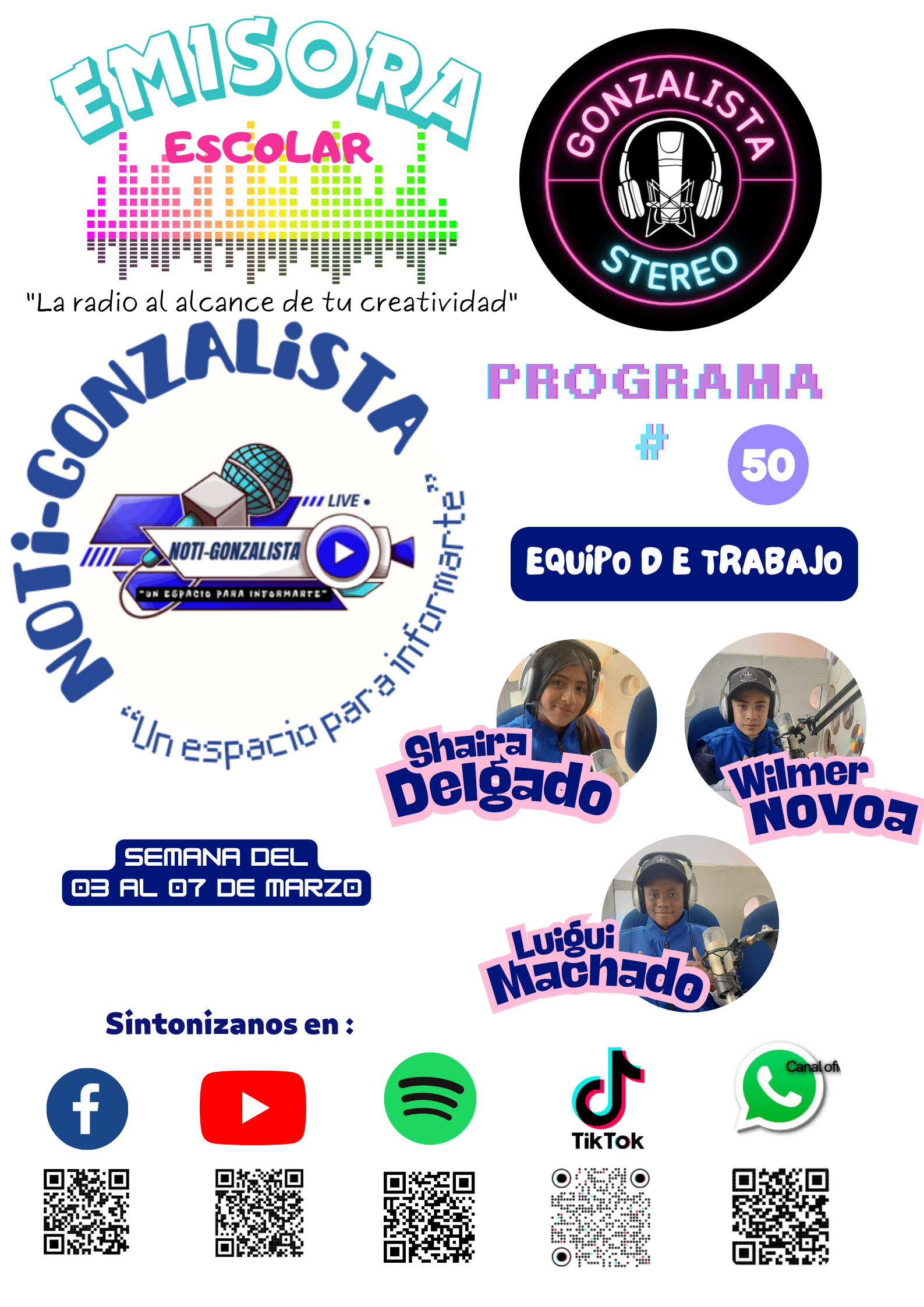 NOTI-GONZALISTA # 50- 03 AL 07 MARZO