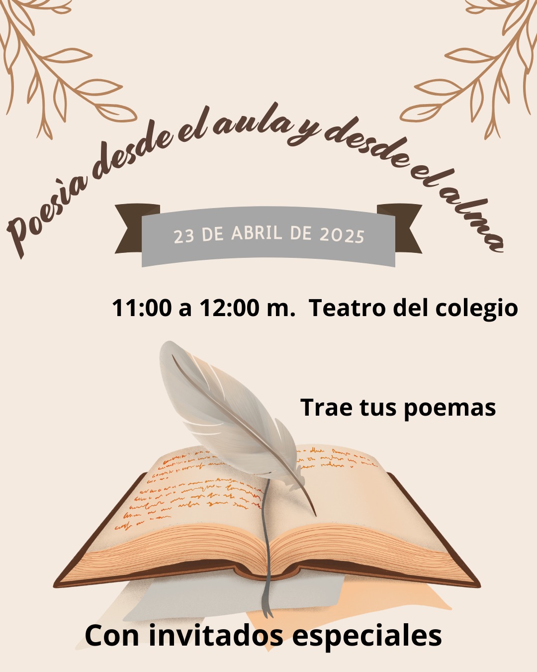 CONMEMORACIÓN DÍA DEL IDIOMA 