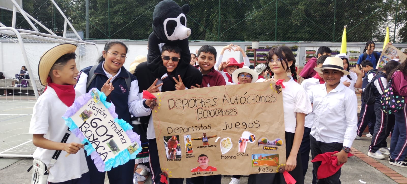 INAUGURACION DEPORTIVA COLEGIO COSTA RICA IED