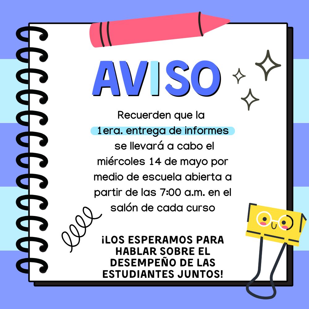 entrega de boletines