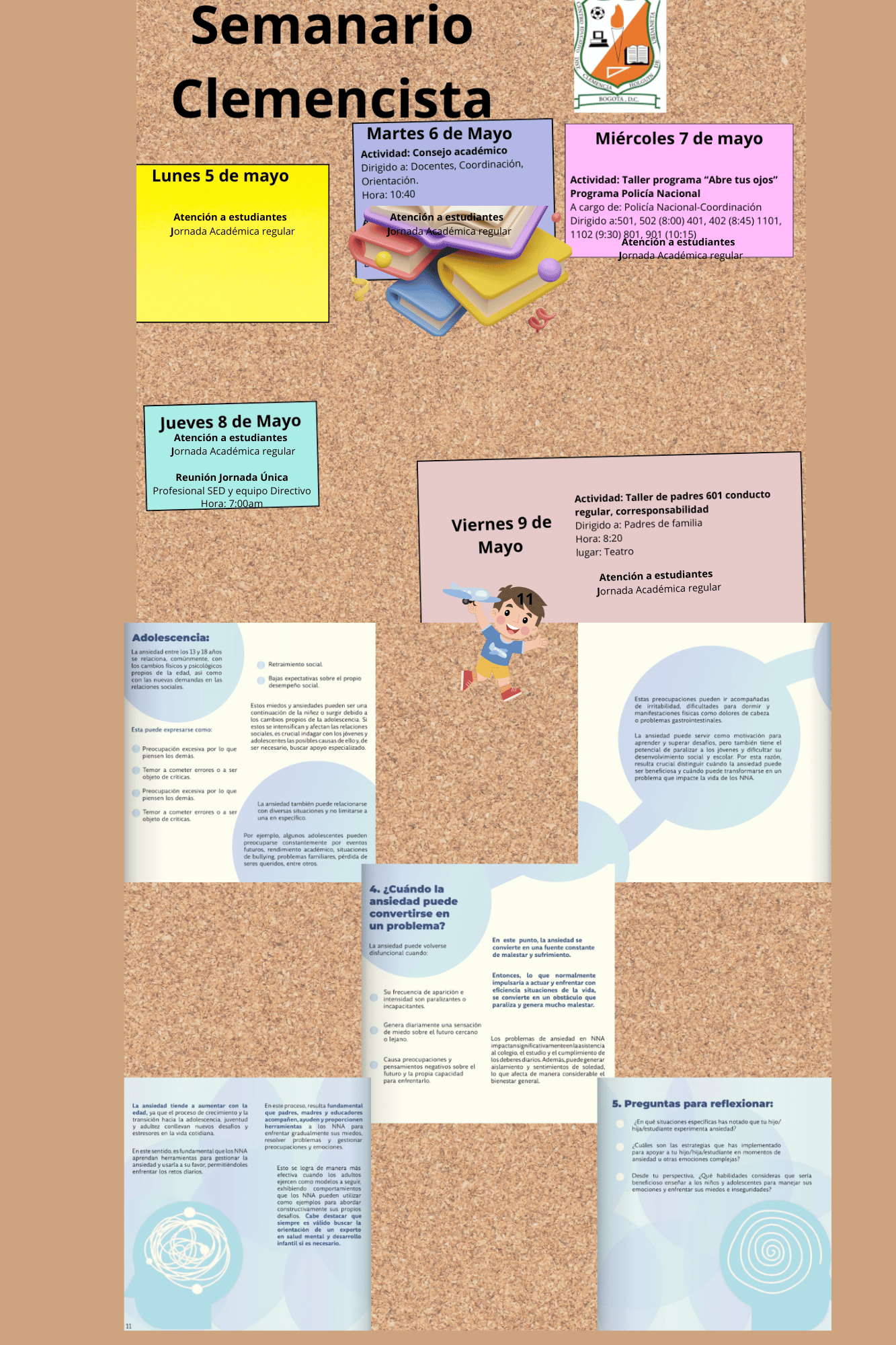 SEMANARIO CLEMENCISTA 5 AL 9 DE MAYO 2.025