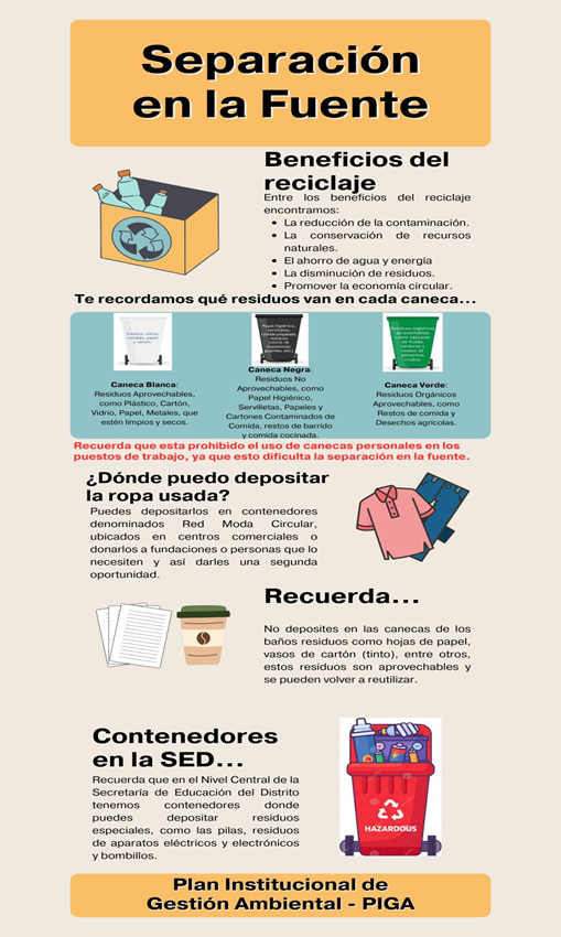 Socialización Infografía Separación en la Fuente