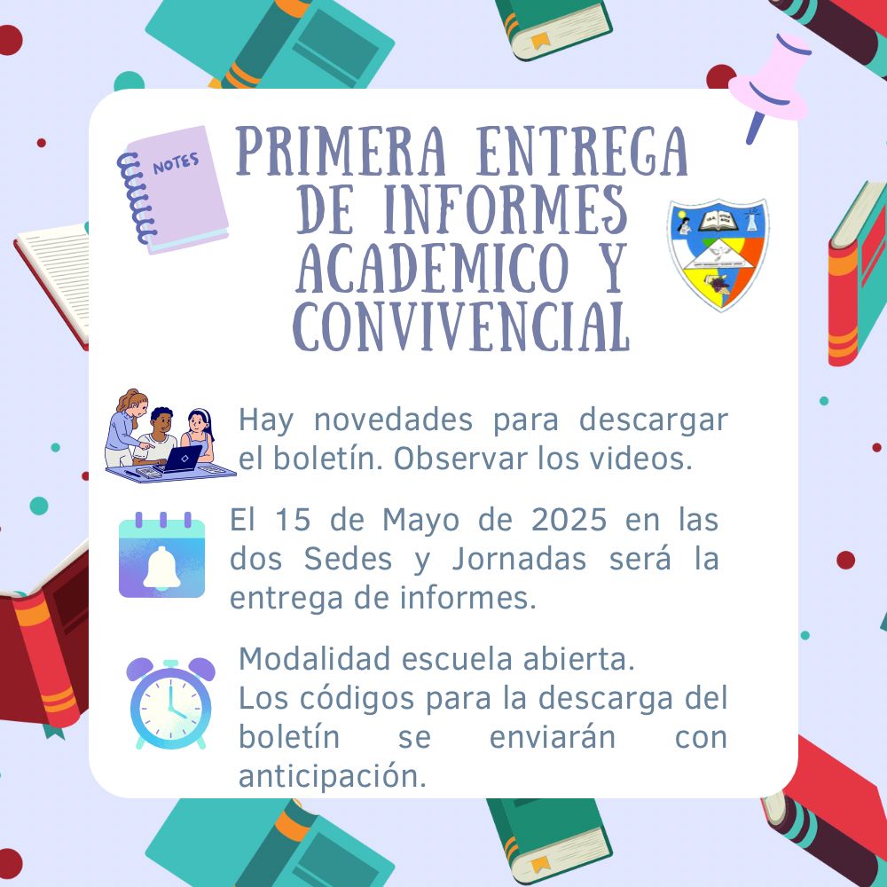 Imagen de la entrega de informes