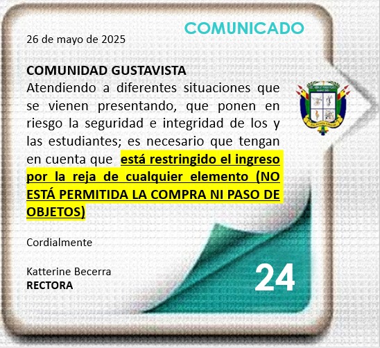 comunicado 24
