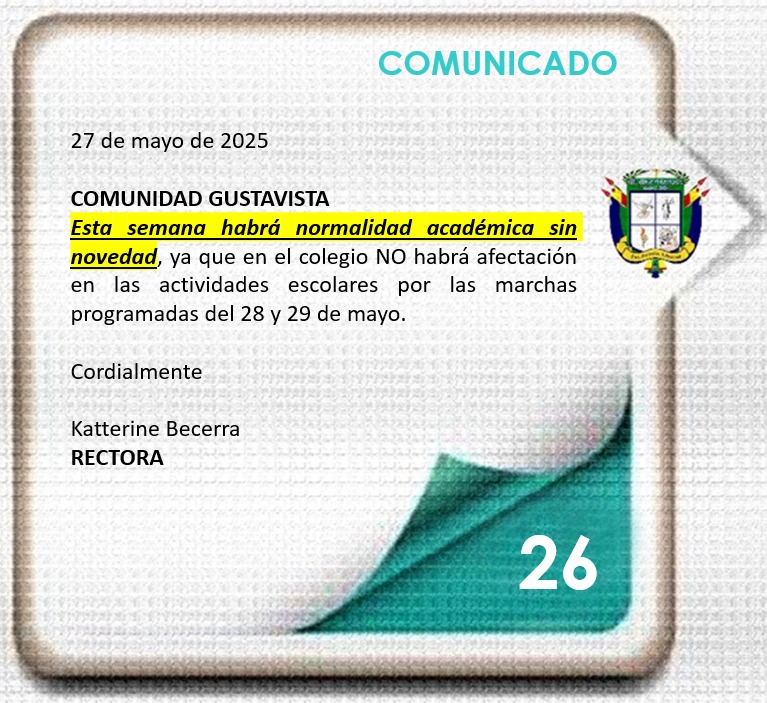 comunicado 26