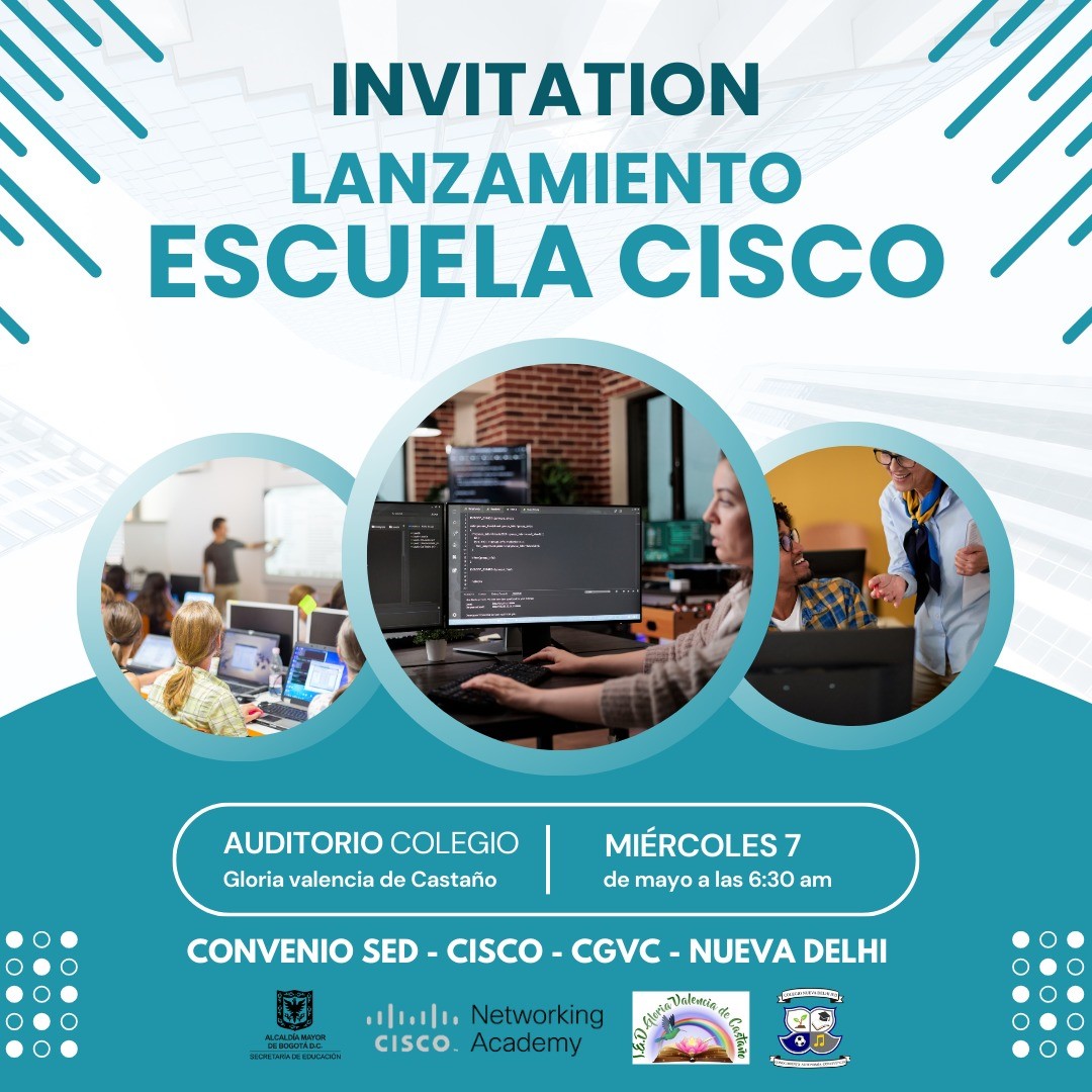 INVITACION LANZAMIENTO ESCUELA CISCO
