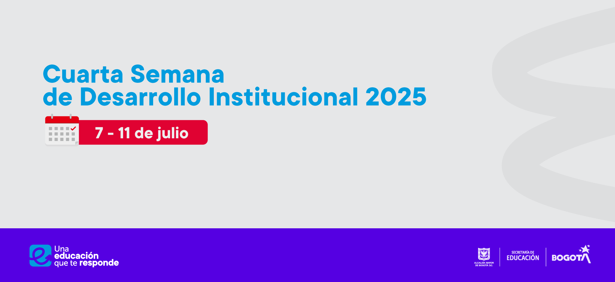 Cuarta Semana de Desarrollo Institucional - 2025