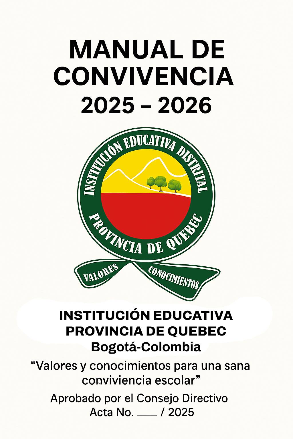 MANUAL DE CONVIVENCIA 2025-2026