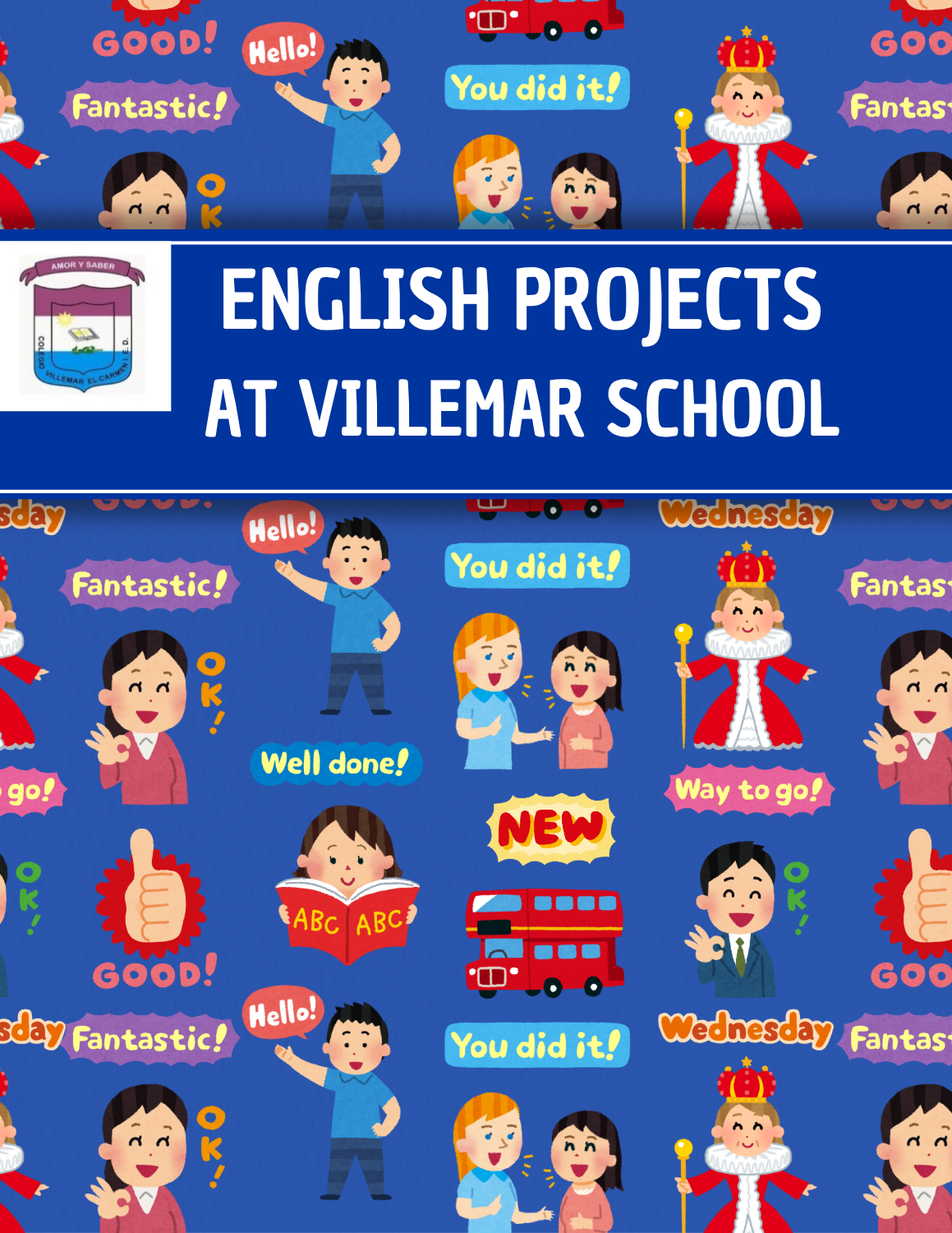 Han sido años desarrollando procesos de enseñanza- aprendizaje de lengua extranjera en inglés- en esta sección,  queremos mostrales algunos de ellos.