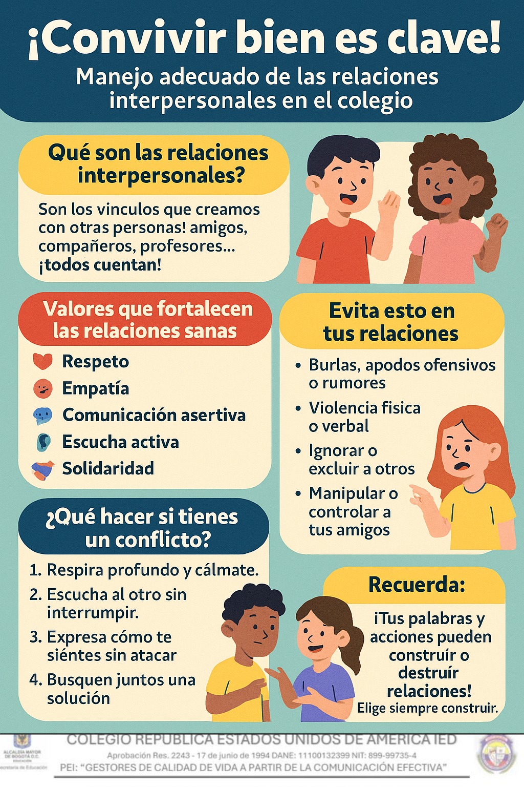 ¡Convivir bien es la Clave!