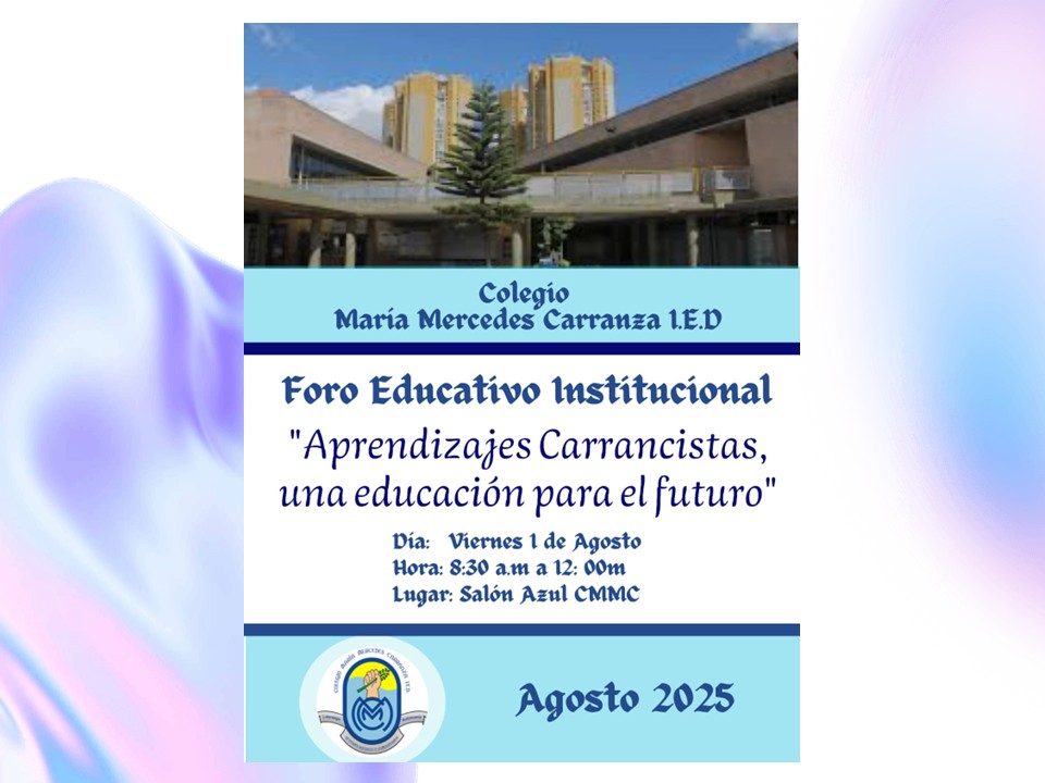 FORO INSTITUCIONAL 2025