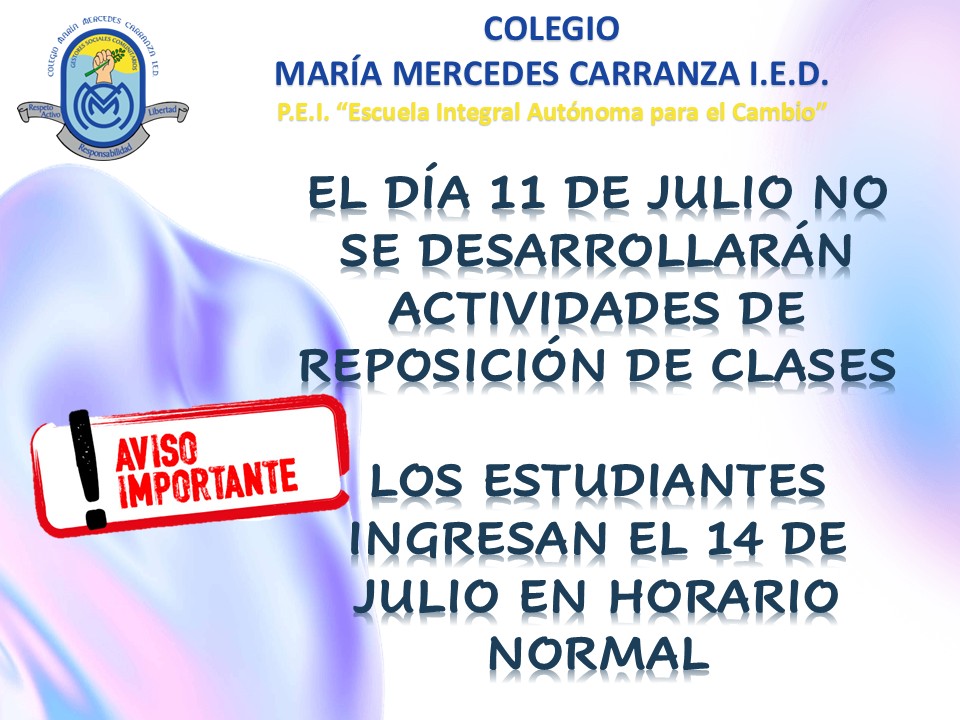 INFORMACIÓN IMPORTANTE 