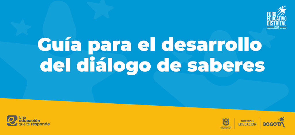 Guía para el diálogo de saberes