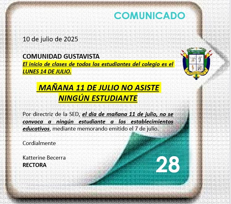comunicado 28