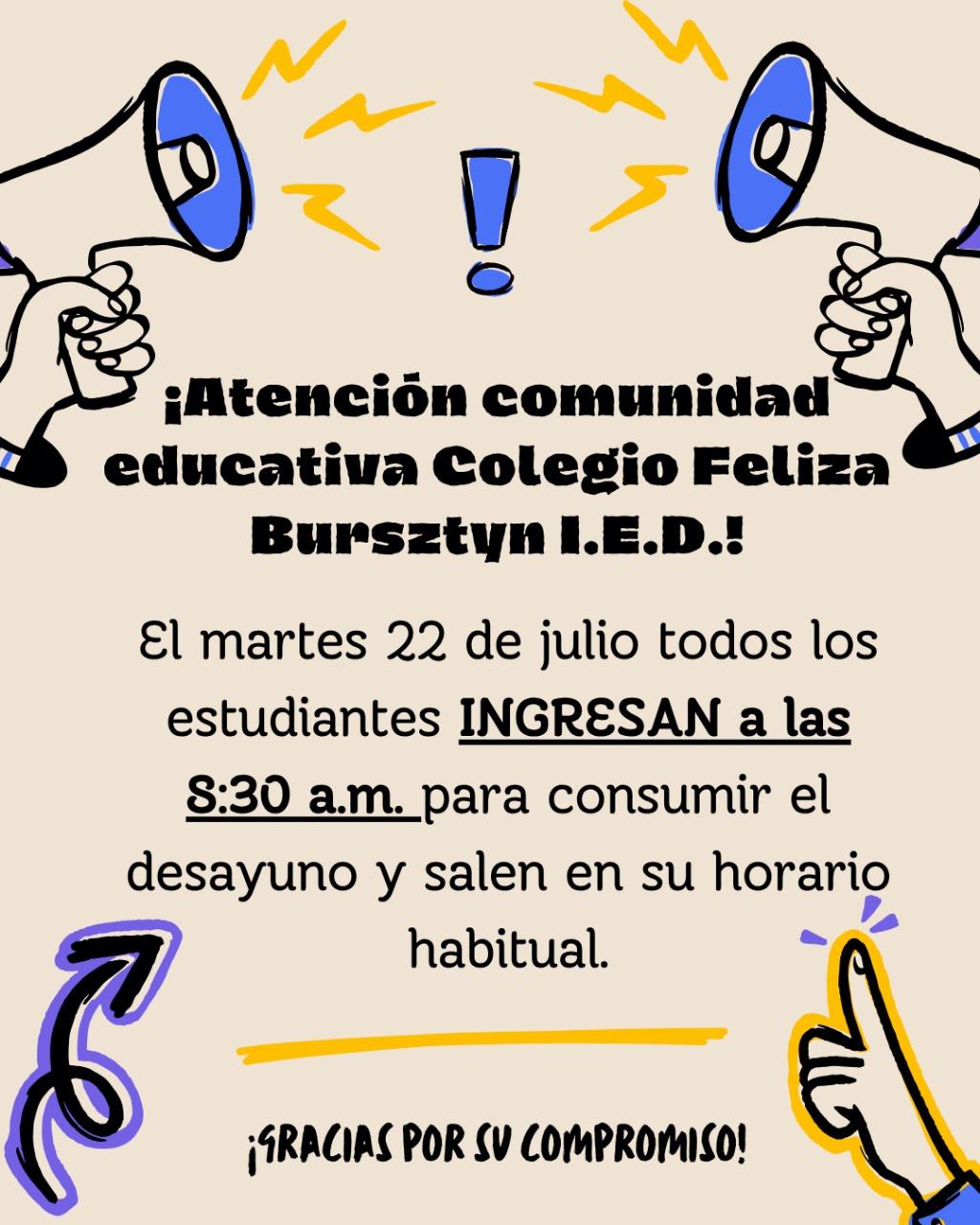 NOVEDAD DE INGRESO MARTES 22