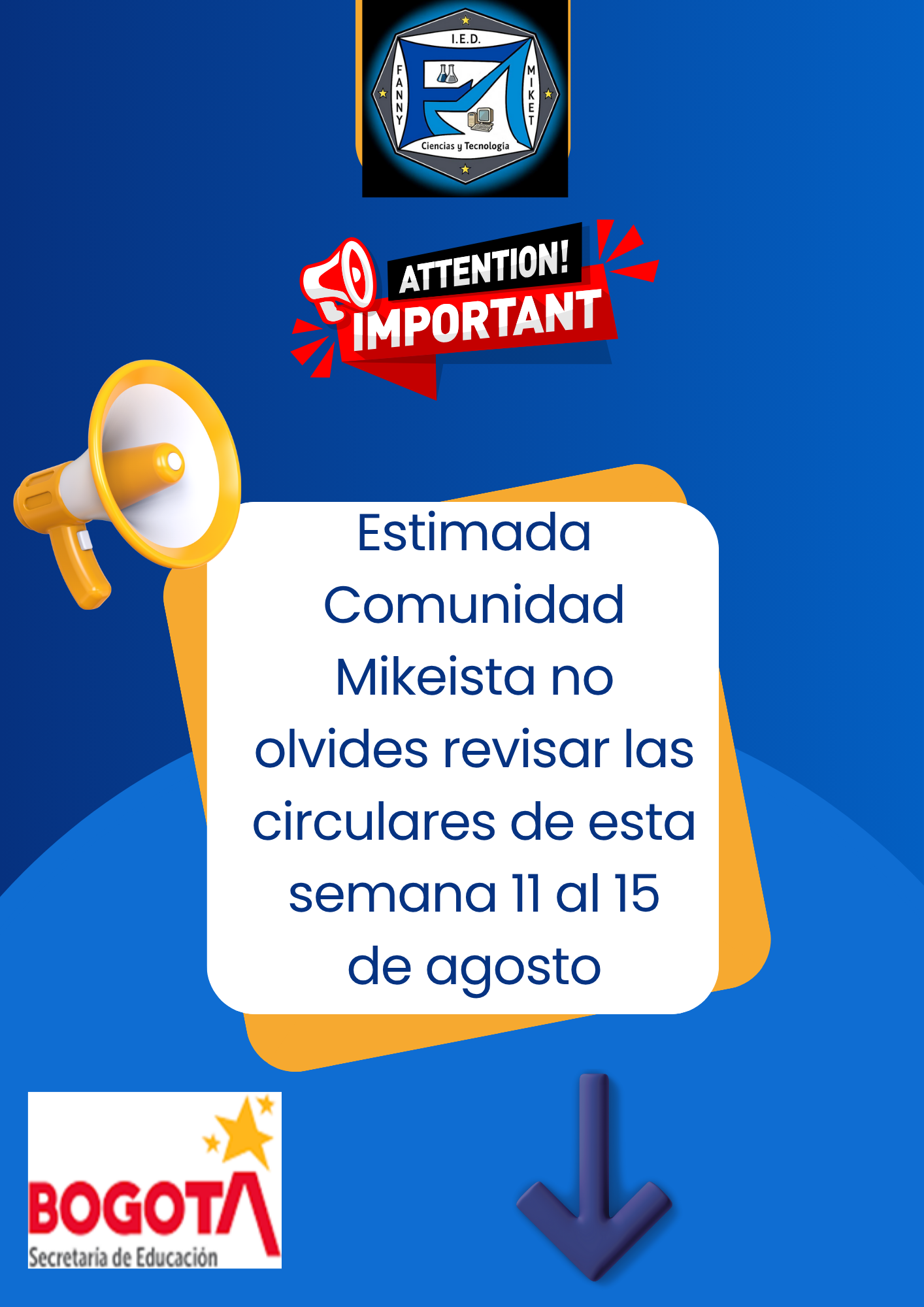 Semana del 11 al 15 de agosto