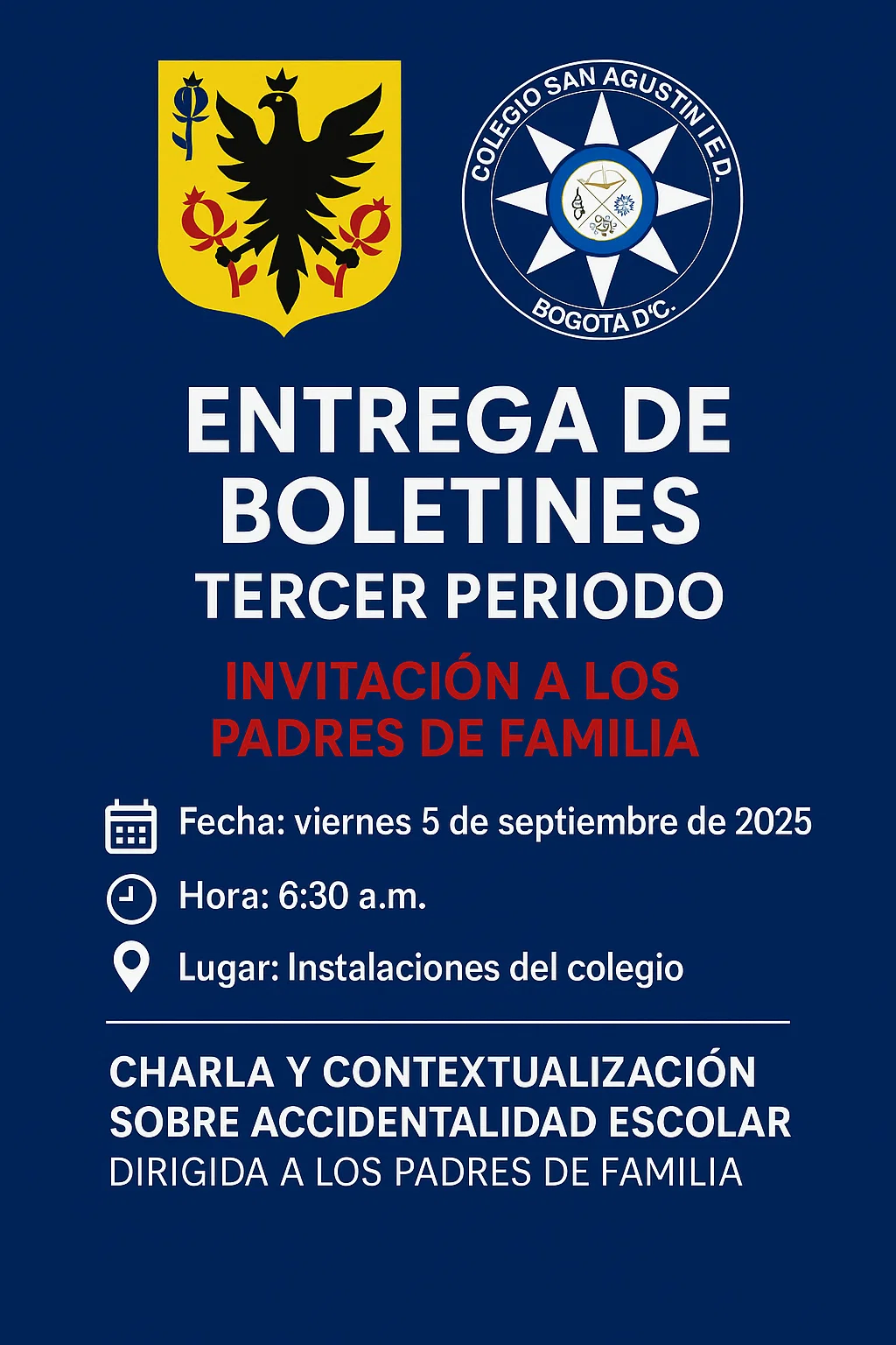 Entrega de boletines