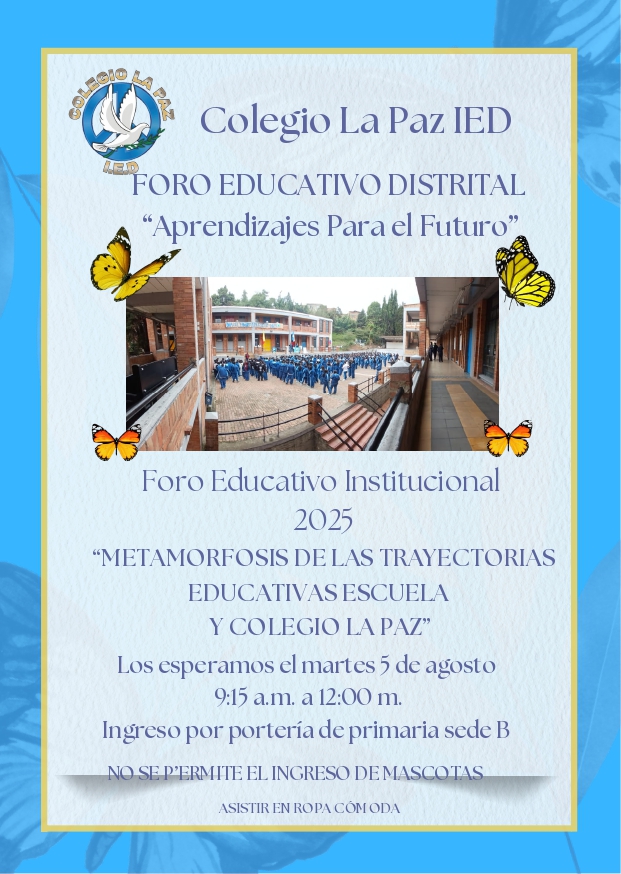 Invitación al foro 