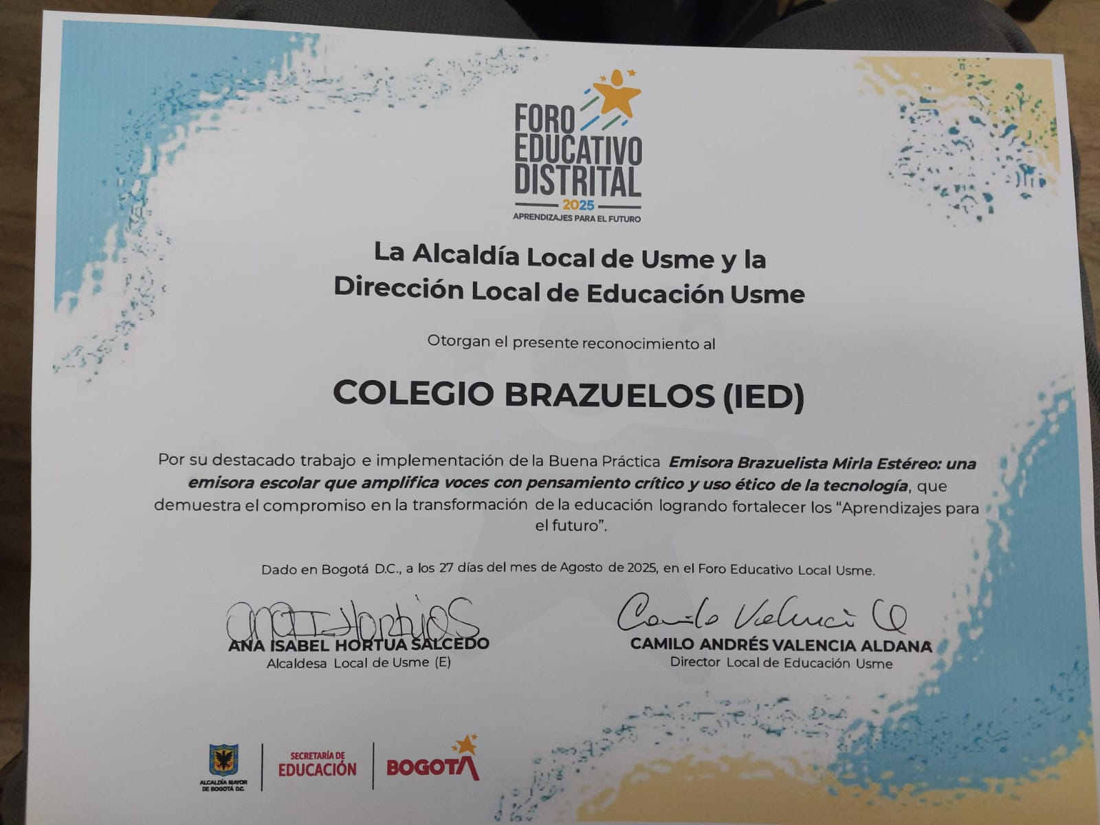 Colegio Brazuelos IED