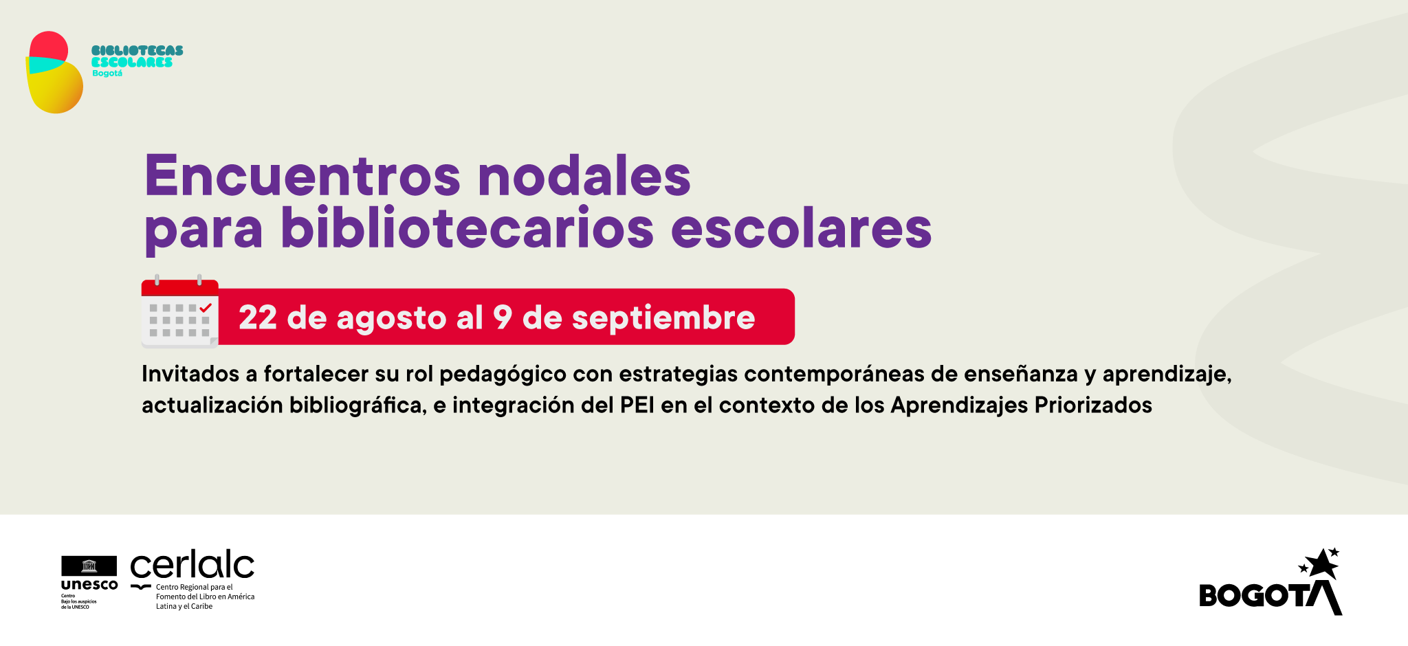 Encuentros nodales para bibliotecarios escolares