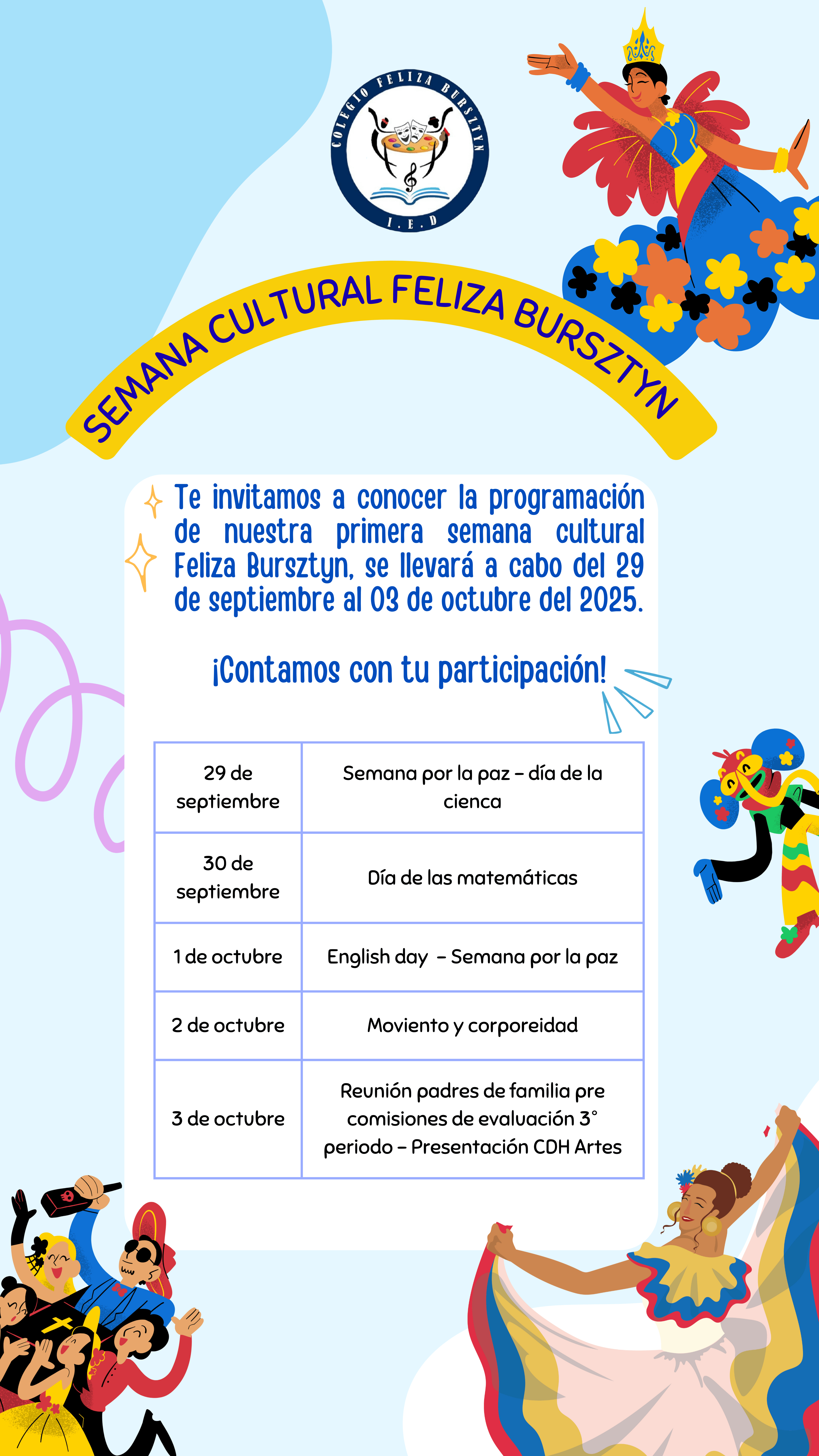 SEMANA CULTURAL FELIZA