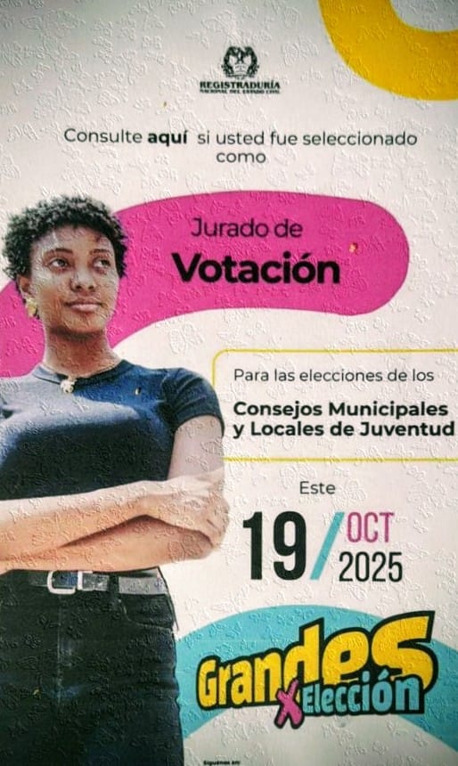 Imagen texto Jurado de Votación  para elecciones de los consejos municipales y locales de Juventud.