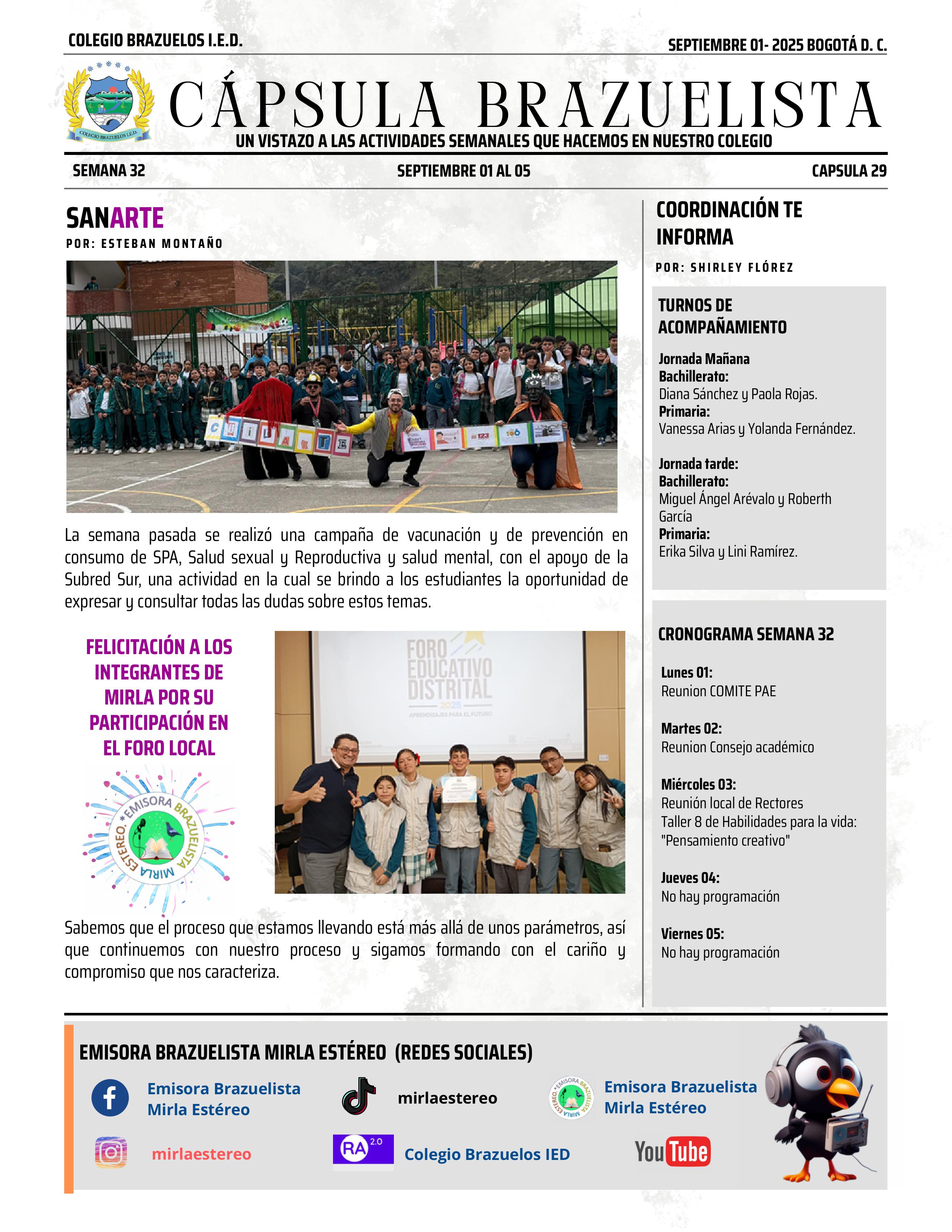 EMISORA BRAZUELISTA MIRLA ESTÉREO